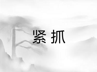 紧抓