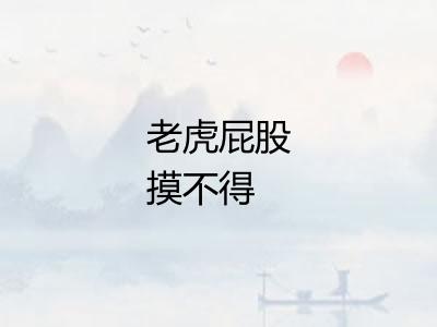 老虎屁股摸不得 老虎屁股摸不得